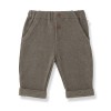 Lichtbruin broekje - Portofino dark-taupe
